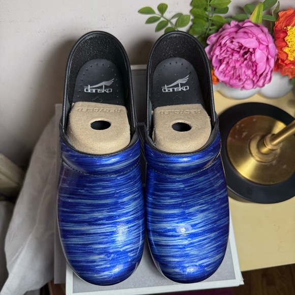 Dansko Blue Professional Clogs - Picture 4 of 13